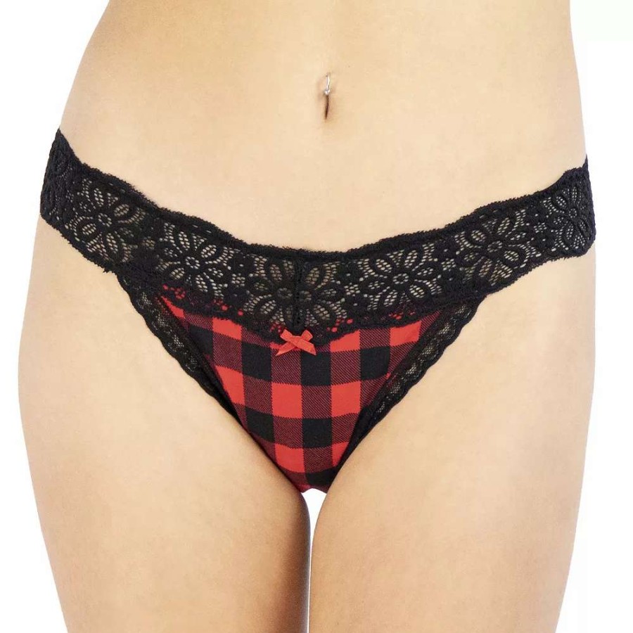 Clothing * | Juniors' So Lace String Bikini Panty So75-001