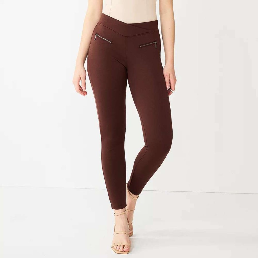 Clothing * | Juniors' So High-Rise Ponte Leggings