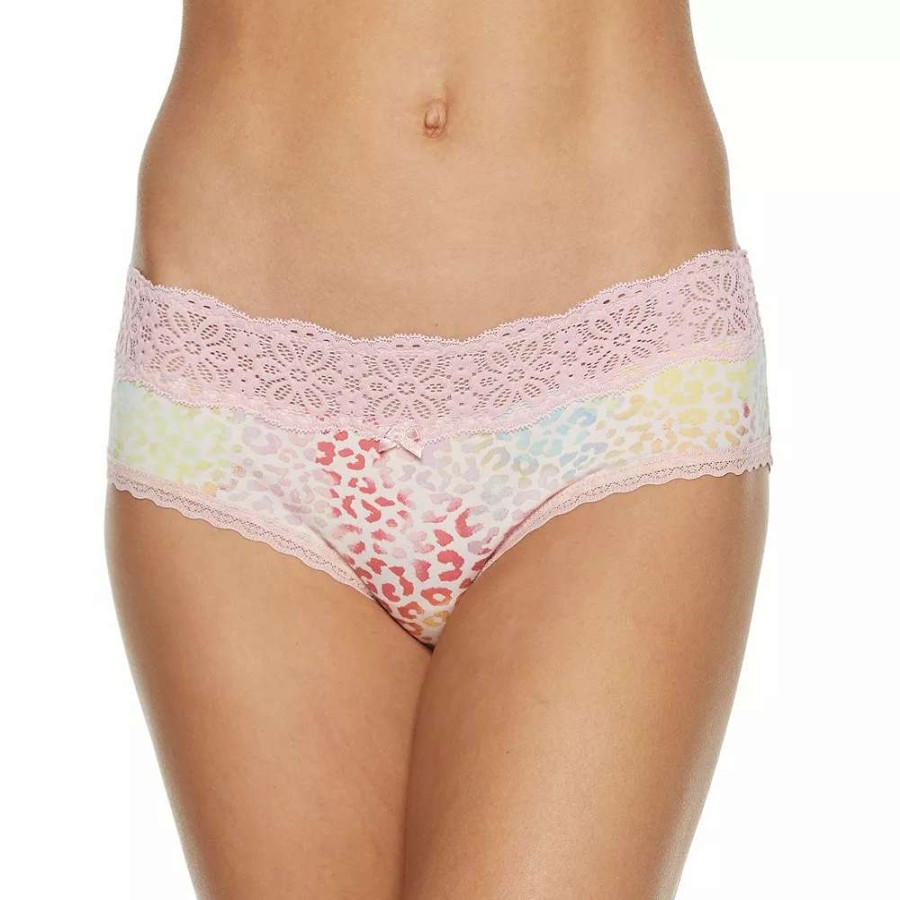 Clothing * | Juniors' So Daisy Lace Boybrief Panty So72-001