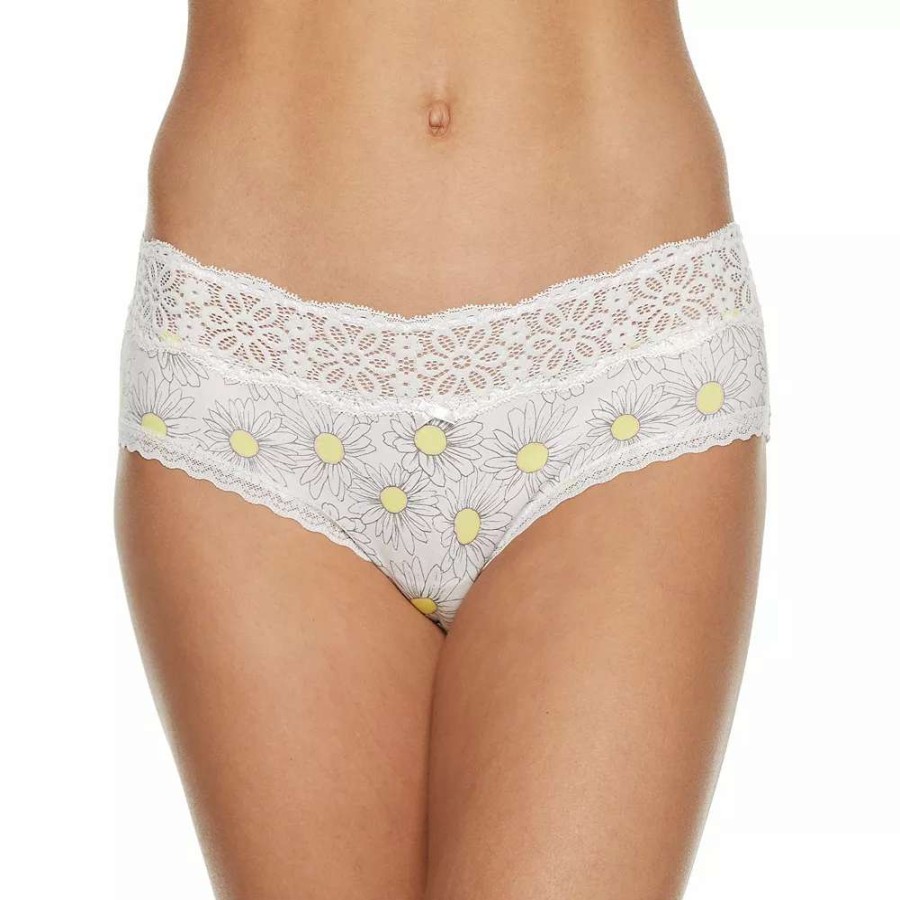 Clothing * | Juniors' So Daisy Lace Boybrief Panty So72-001