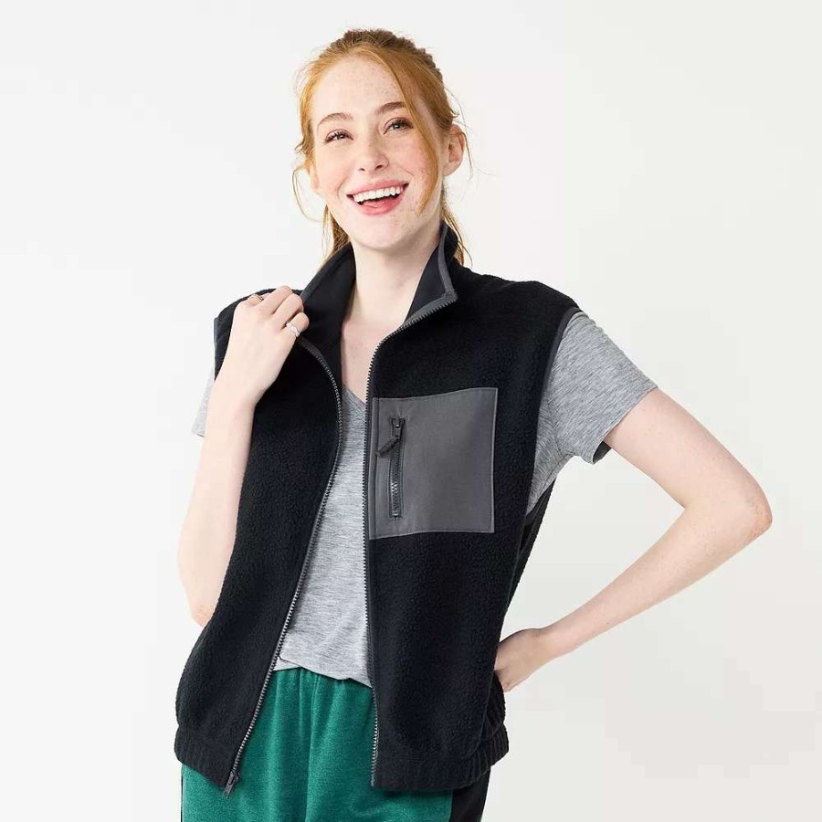 Clothing * | Juniors' So Sherpa Vest