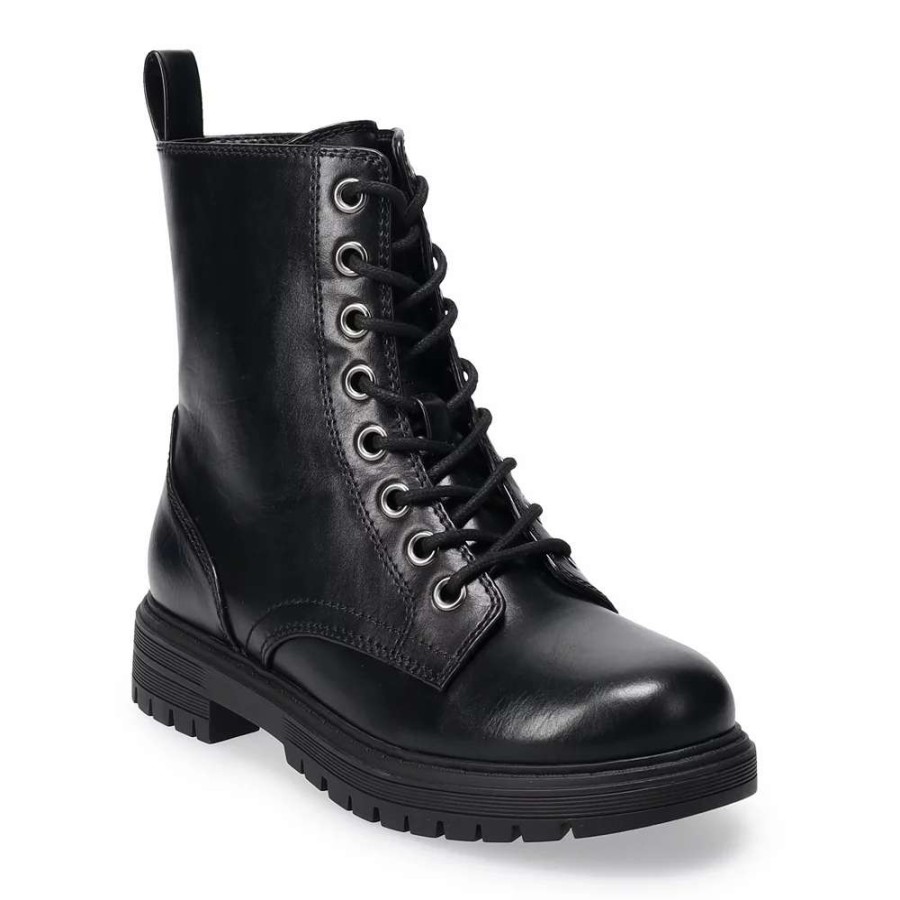 Shoes * | So Reindeer Women'S Combat Boots