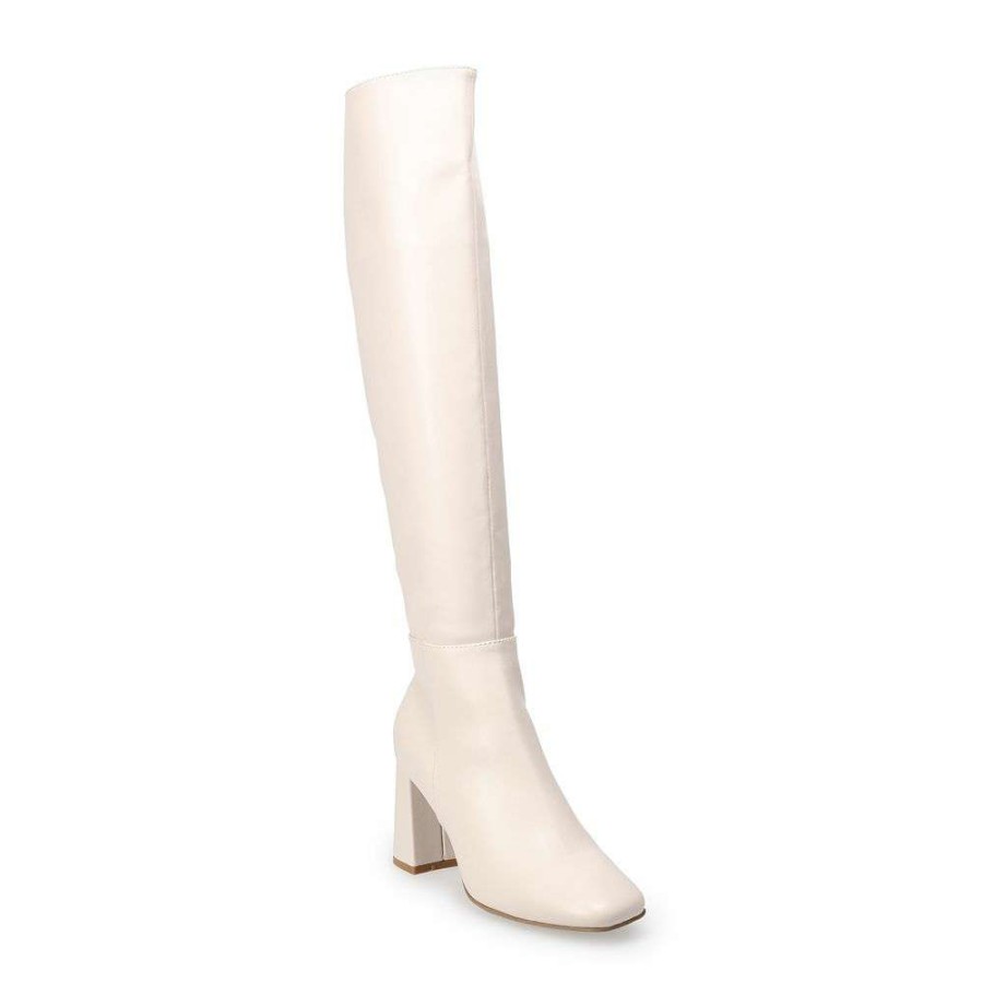 Shoes * | So Pancakes Women'S Knee-High Boots