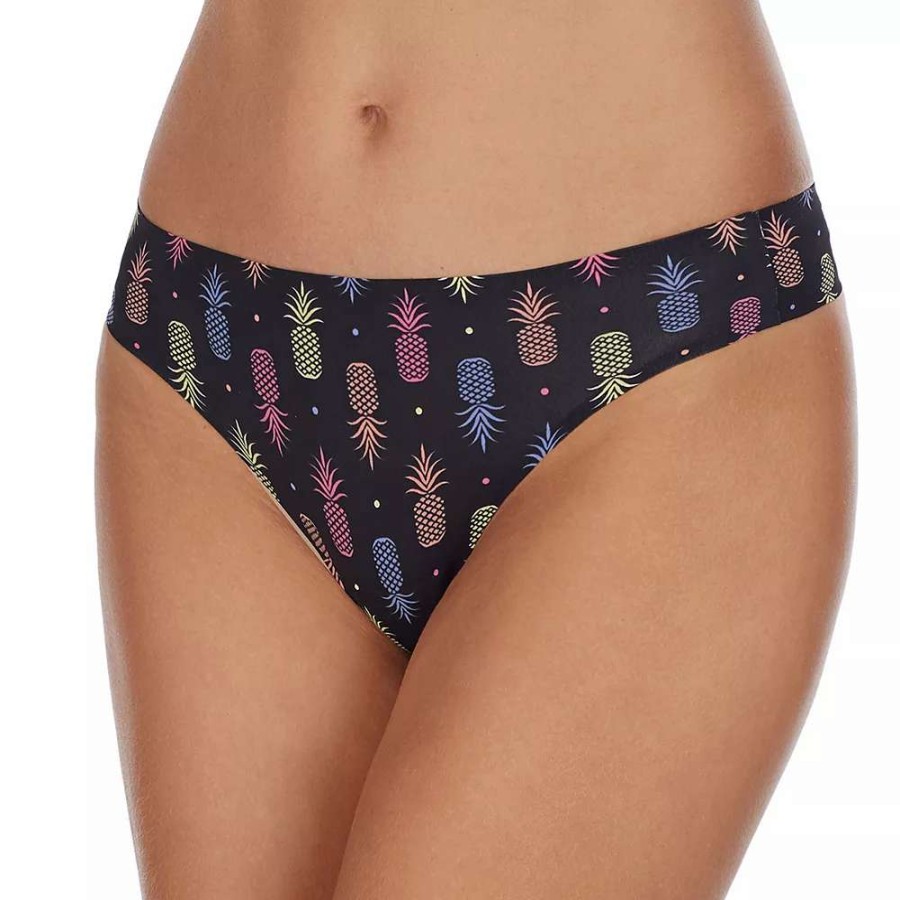 Clothing * | Juniors' So Smooth Thong Panty So60001